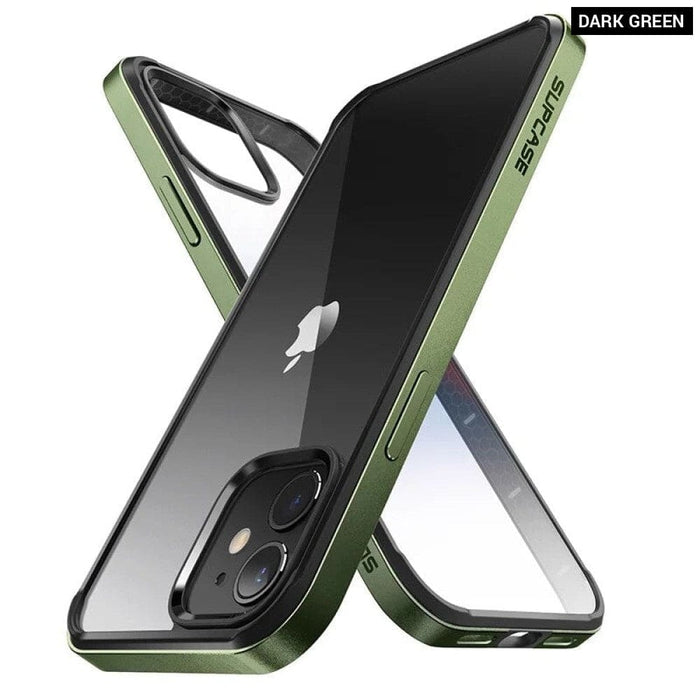 UB Edge Slim Frame Cover with TPU Inner Bumper & Transparent Back Cover For iPhone 11