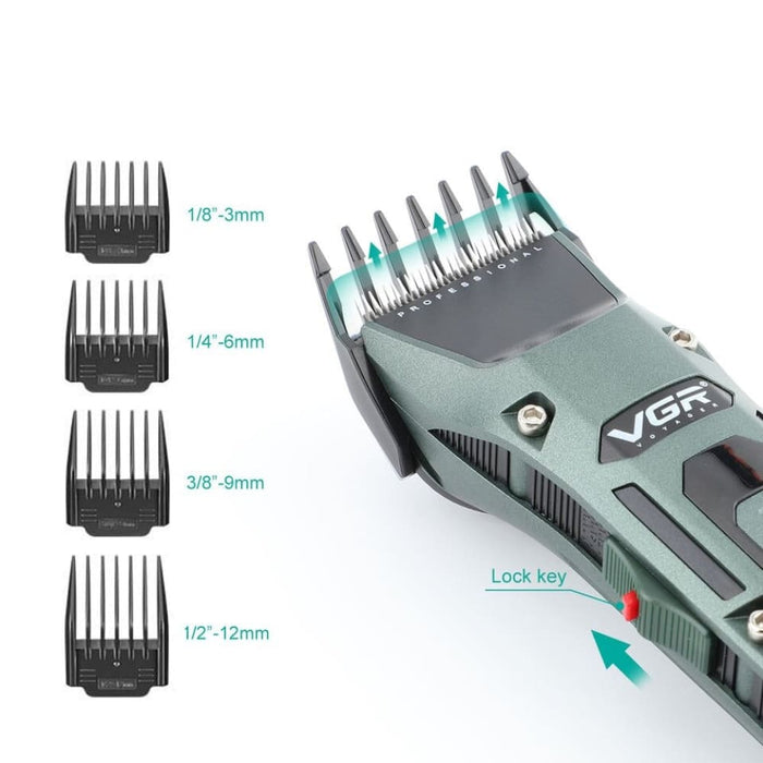 Electric Adjustable Cordless Rechargeable Hair Trimmer For Men