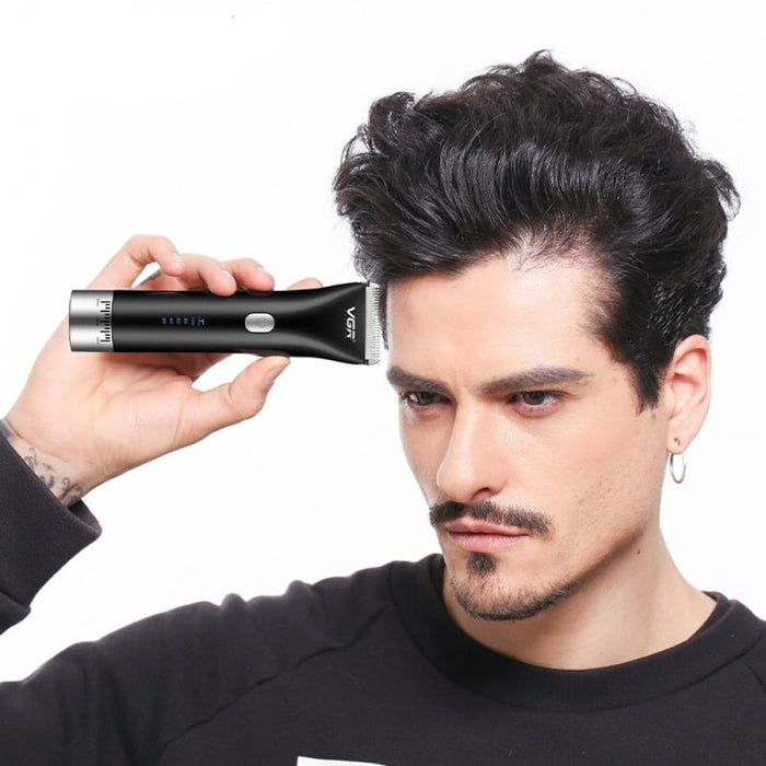 Electric Adjustable Speed And Blade Rechargeable Hair Trimmer For Men