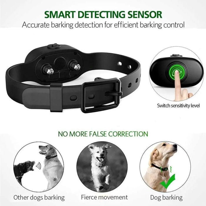 Electric Anti Bark Adjustable Sensitivity Waterproof