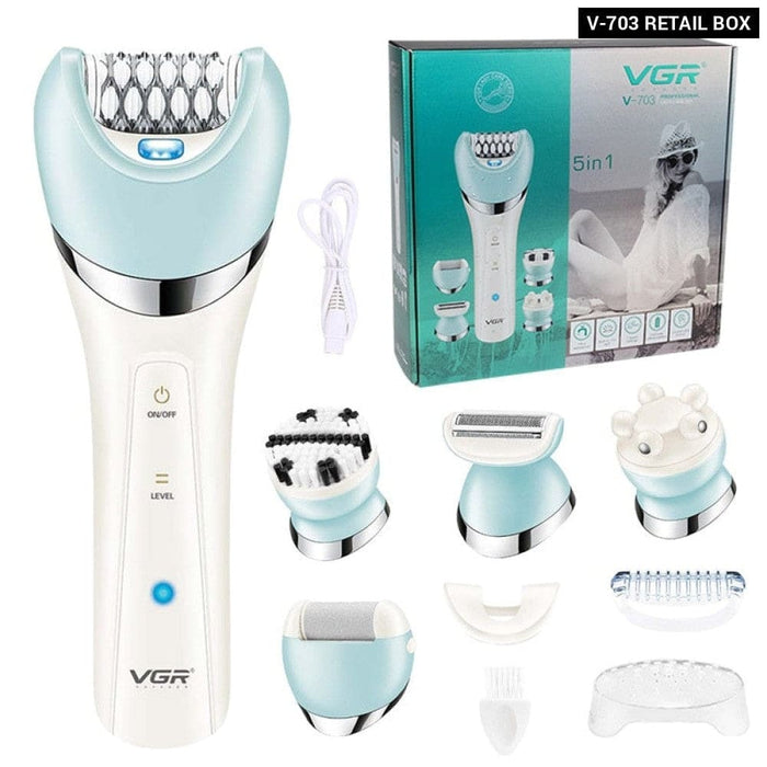 Electric Chin Depilatory Body Hair Removal Epilator For Women