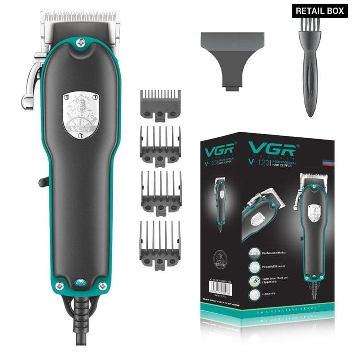 Electric Corded Adjustable Professional Hair Trimmer For Men