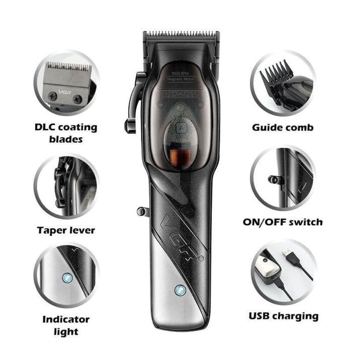 Electric Cordless Adjustable Rechargeable Hair Trimmer