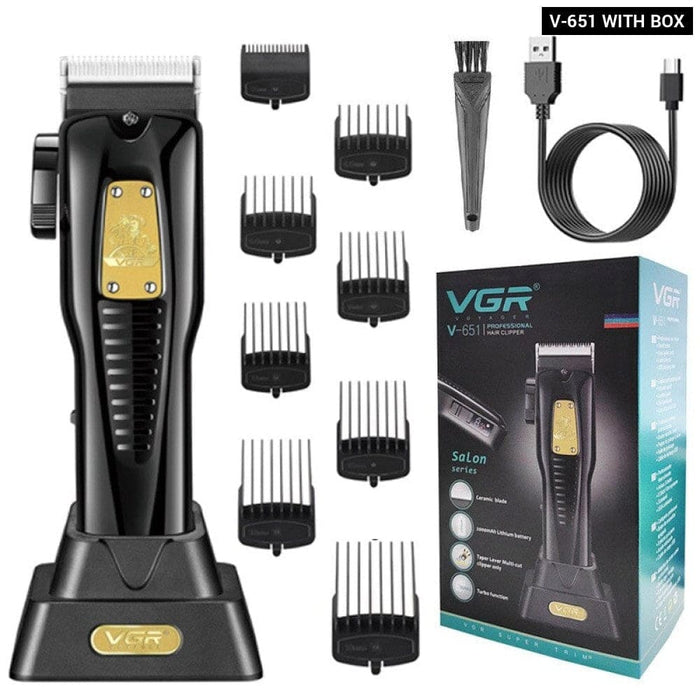 Electric Cordless Adjustable Rechargeable Hair Trimmer For Men