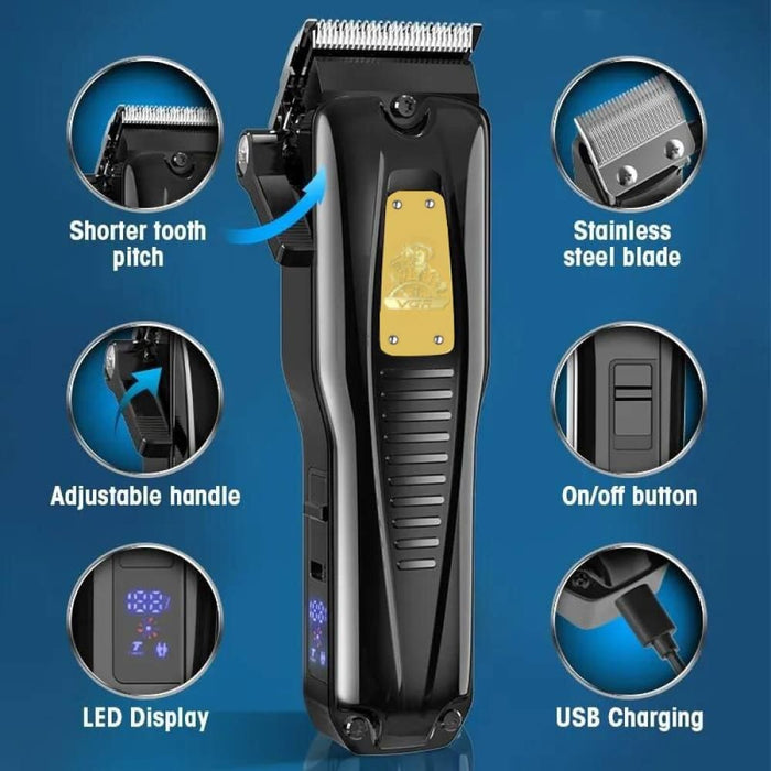 Electric Cordless Adjustable Rechargeable Hair Trimmer For Men