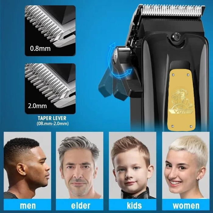 Electric Cordless Adjustable Rechargeable Hair Trimmer For Men