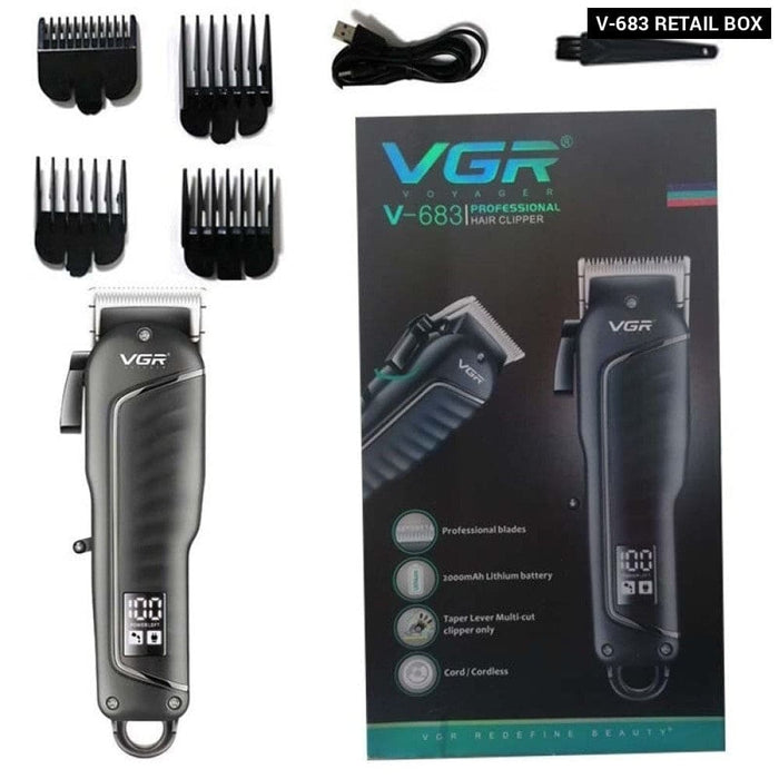 Electric Cordless Rechargeable Hair Clipper Trimmer For Men