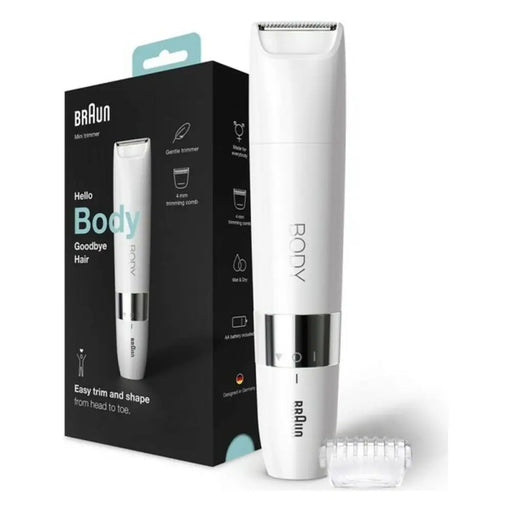 Electric Hair Remover Braun Bs1000 White Unisex Soft