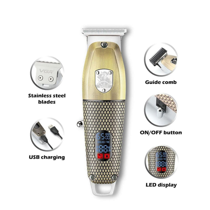 Electric Usb Professional Hair Beard Trimmer For Men