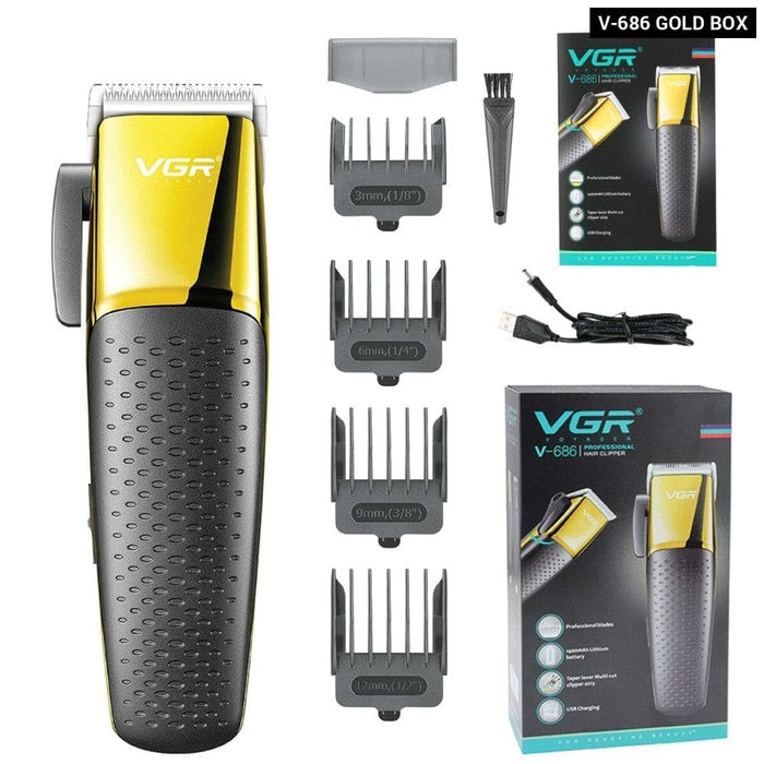 Electric Rechargeable Cordless Adjustable Hair Clipper