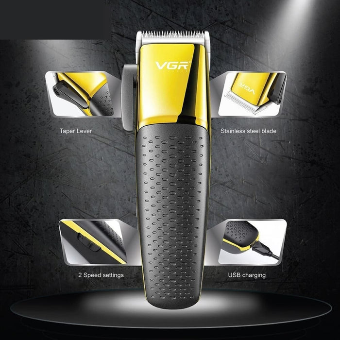 Electric Rechargeable Cordless Adjustable Hair Clipper