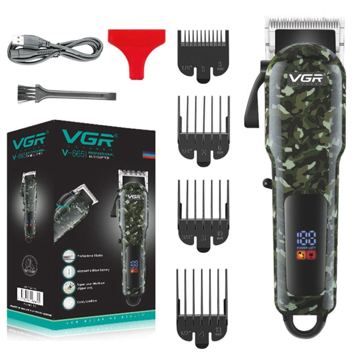 Electric Rechargeable Cordless Hair Clipper For Men