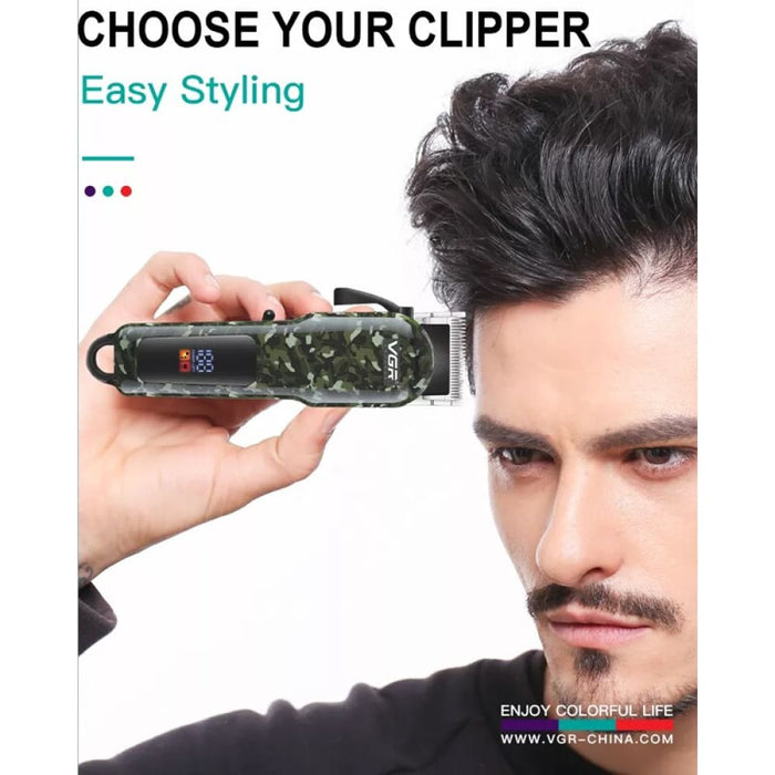 Electric Rechargeable Cordless Hair Clipper For Men