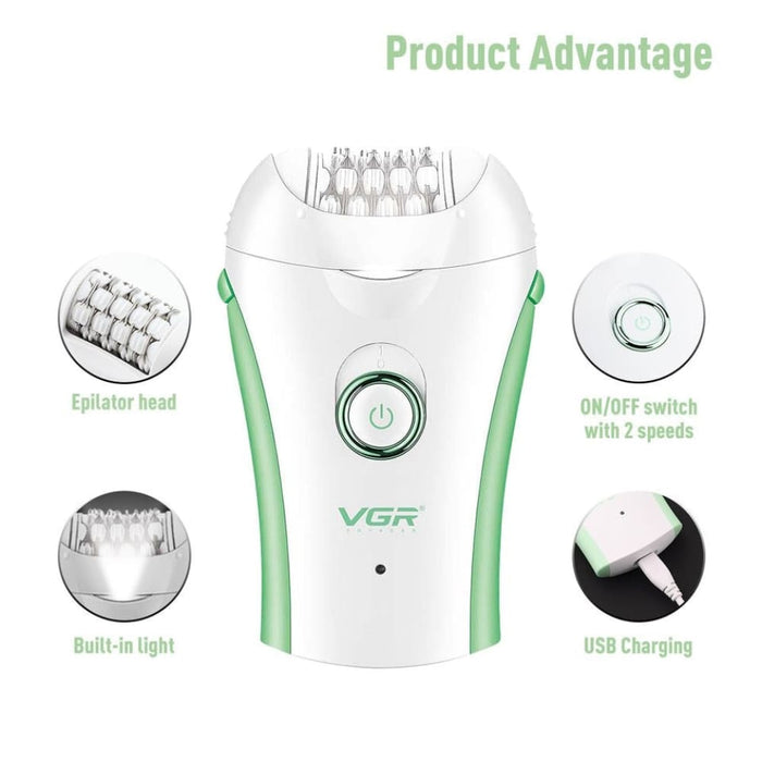 Electric Rechargeable Facial Hair Removal Machine For Women