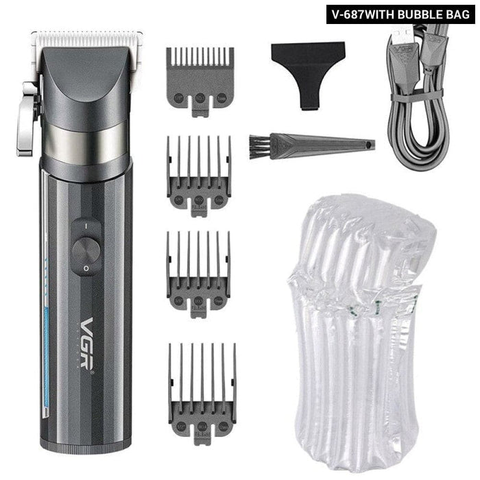 Electric Rechargeable Lithium Hair Trimmer For Men