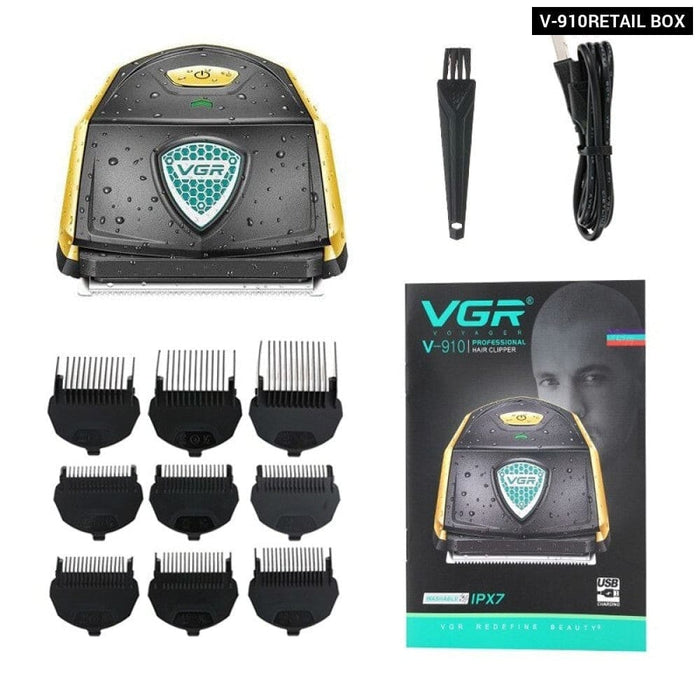 Wet Dry Electric Rechargeable Washable Beard & Hair Trimmer For Men