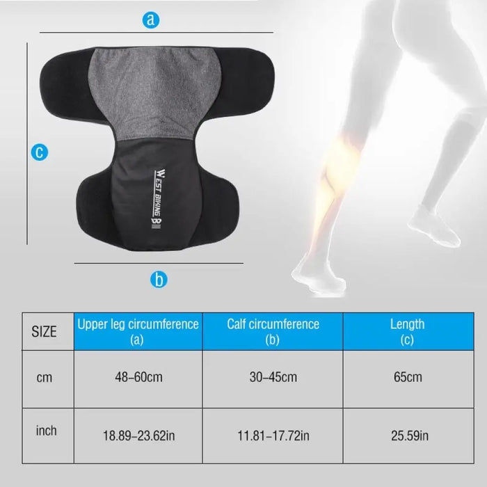 3d Ergonomic Waterproof Leg Warmer