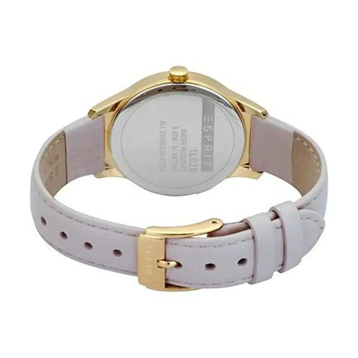 Esprit Es1l026l0025 Ladies Quartz Watch White 34mm