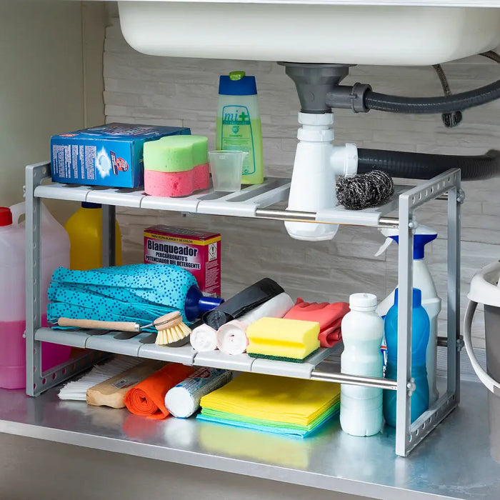 Extendable Under-sink Shelf Unit Shibblek Innovagoods 2