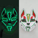 Fashion Anime Expro Decor Glowing Fox Mask Cosplay Japanese