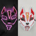 Fashion Anime Expro Decor Glowing Fox Mask Cosplay Japanese