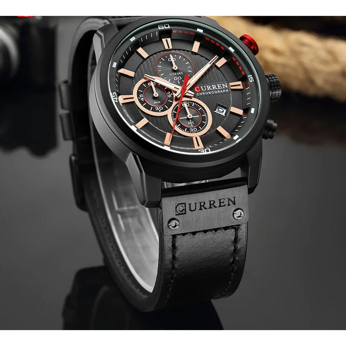 Fashion Date Quartz Men Watches Male Clock Chronograph Sport Mens Wrist Watch Hodinky