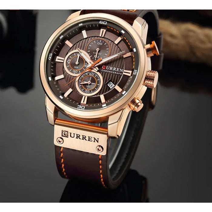 Fashion Date Quartz Men Watches Male Clock Chronograph Sport Mens Wrist Watch Hodinky