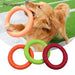 Flexible Floating Non-toxic Flying Discs Dog Chew Toy