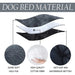 Fluffy Calming Waterproof Anti-slip Pet Mat For Large