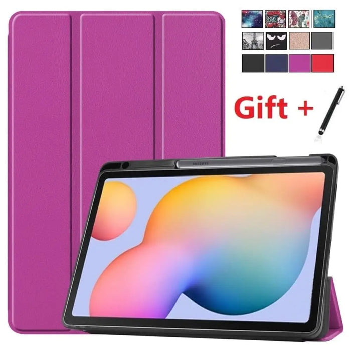 Tri-fold Case For Tab S6 Lite With Pencil Holder