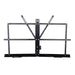 Folding Tabletop Music Stand Metal Sheet Holder Foldable