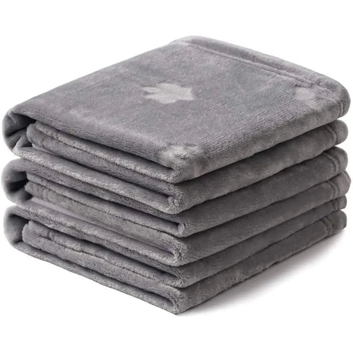 Eco-friendly Soft Fluffy Fleece Cozy Dog Blanket With Cute