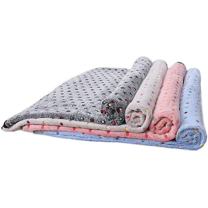 Eco-friendly Warm Fluffy Fleece Fabric Soft Pet Blanket