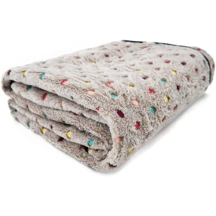 Eco-friendly Warm Fluffy Fleece Fabric Soft Pet Blanket