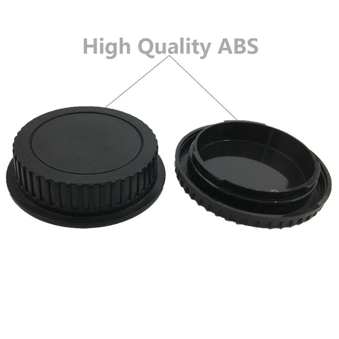 EF-S Front Body Cap+Rear Lens Cap for All Canon EF-S EOS Mark II, III, IV,7D Mark II D30,D60,10D,40D,5D,Rebel XT, XTi T5