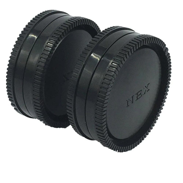 NEX Front Camera Body Cap+Rear Lens Cap Cover for Sony Alpha A6500 a5100 a3000 A7R2 A7R A7 NEX-7 NEX-6 5T 5R E-Mount Lens
