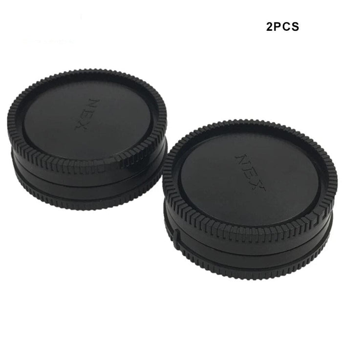 NEX Front Camera Body Cap+Rear Lens Cap Cover for Sony Alpha A6500 a5100 a3000 A7R2 A7R A7 NEX-7 NEX-6 5T 5R E-Mount Lens