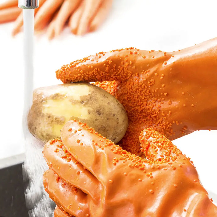 Fruit And Vegetable Cleaning Gloves Glinis Innovagoods