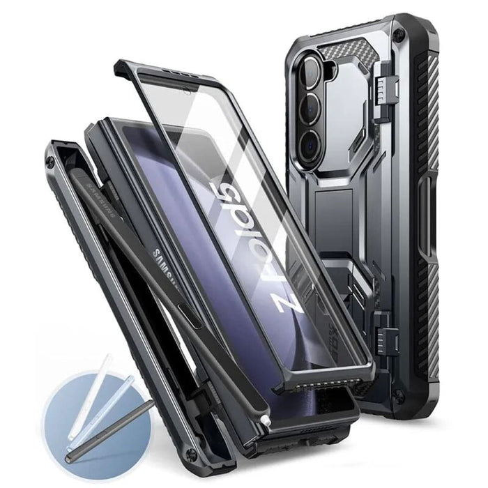 Full Body Heavy Duty Shock Reduction Case with Built-in Screen Protector For Samsung Galaxy Z Fold 5 (2023)