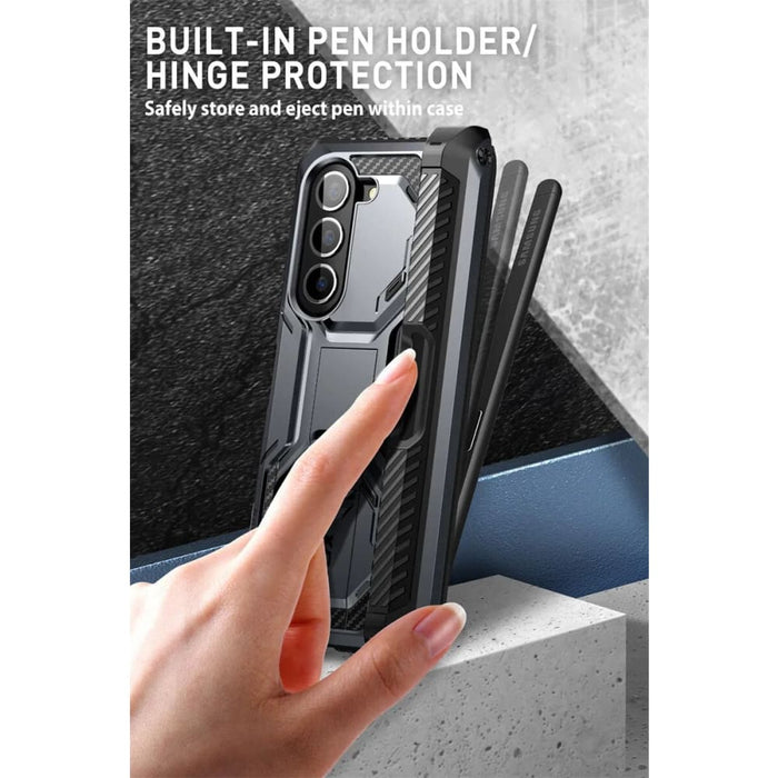 Full Body Heavy Duty Shock Reduction Case with Built-in Screen Protector For Samsung Galaxy Z Fold 5 (2023)