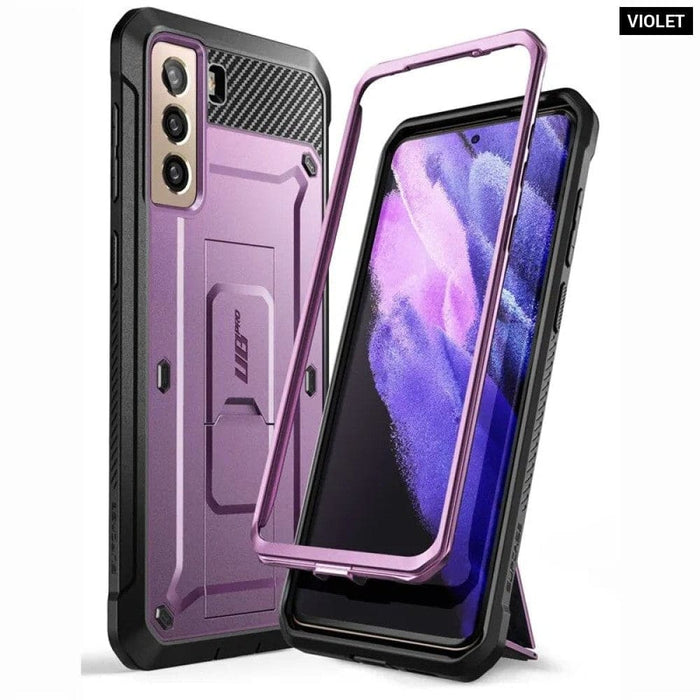 Full-Body Holster Cover Without Built-in Screen Protector For Samsung Galaxy S21 Plus (2021 Release)