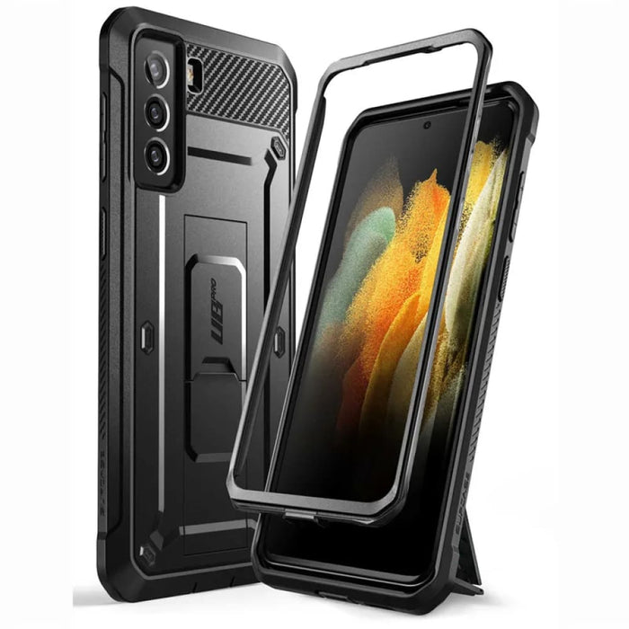 Full-Body Holster Cover Without Built-in Screen Protector For Samsung Galaxy S21 Plus (2021 Release)