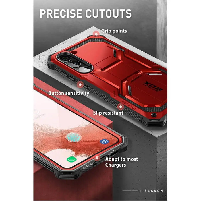 Full-body Rugged Case With Built-in Screen Protector For