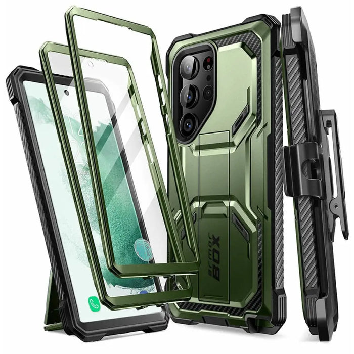 Full-body Rugged Case With Built-in Screen Protector For