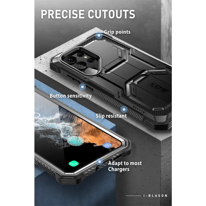 Full-body Rugged Case With Built-in Screen Protector For