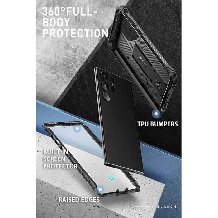 Full-body Rugged Case With Built-in Screen Protector For