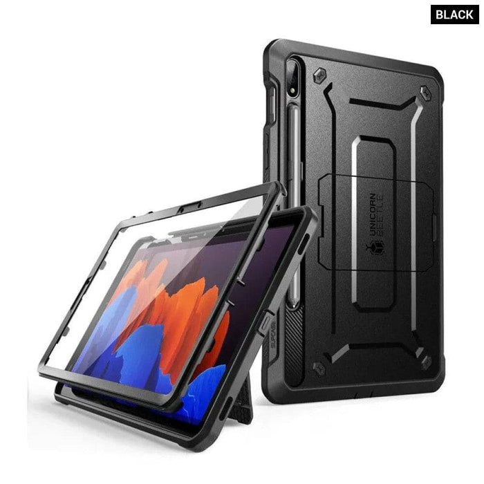 Full-Body Rugged Heavy Duty Case With Built-in Screen Protector & Kickstand For Samsung Galaxy Tab S9