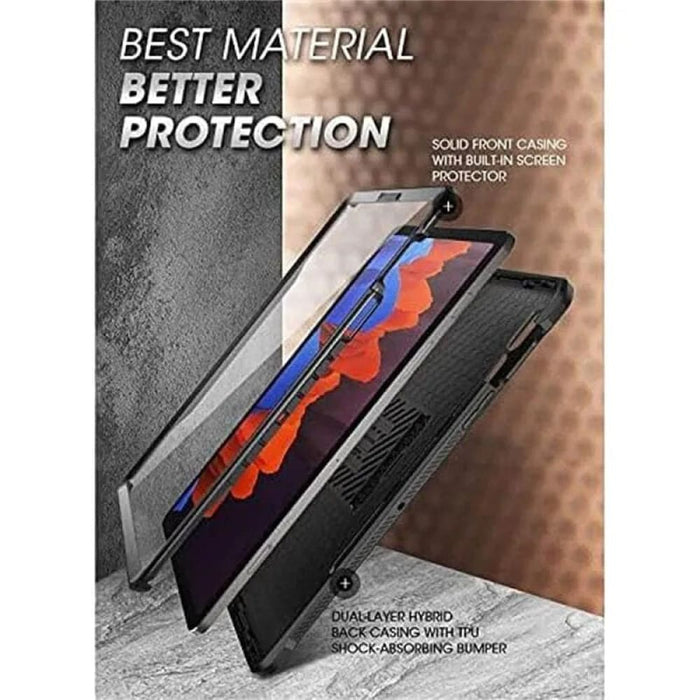 Full-Body Rugged Heavy Duty Case With Built-in Screen Protector & Kickstand For Samsung Galaxy Tab S9