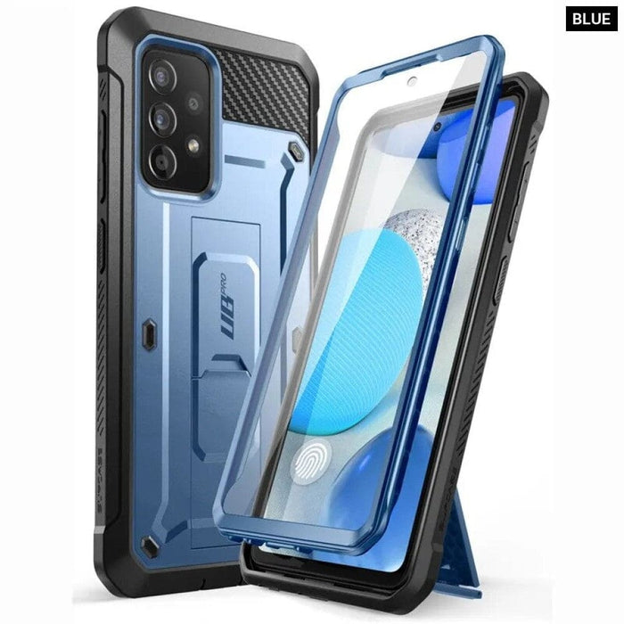 Full-Body Rugged Holster Case with Built-in Screen Protector For Samsung Galaxy A52 4G/5G (2021)