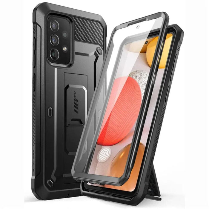 Full-Body Rugged Holster Cover with Built-in Screen Protector For Samsung Galaxy A72 (2021 Release)